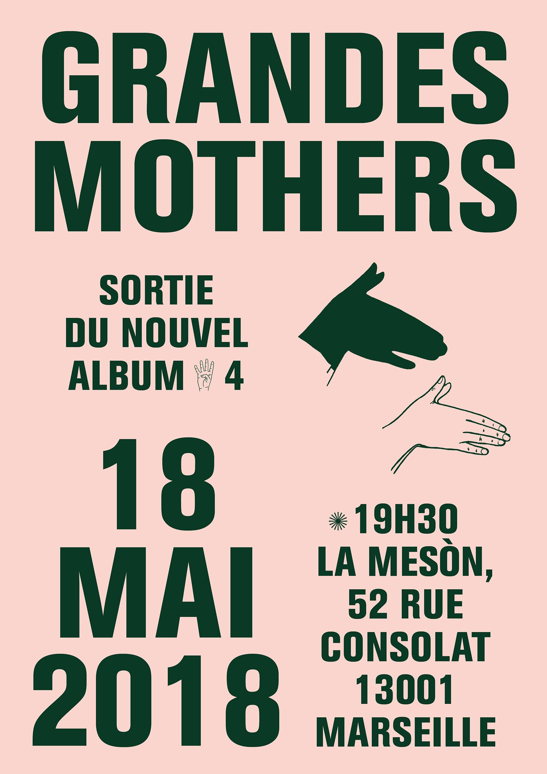 Grandes Mothers • Design d’affiche