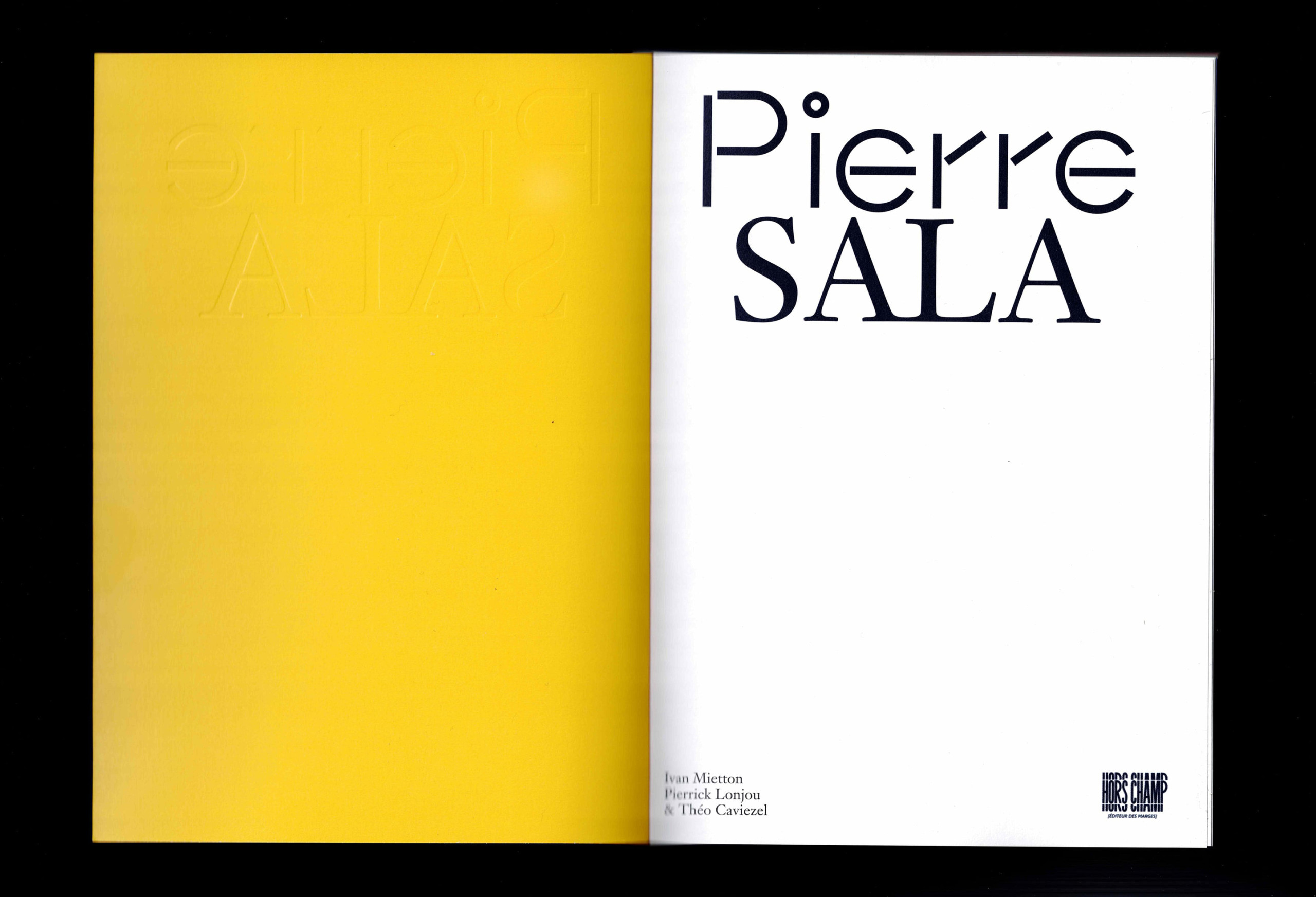 Pierre Sala • Design Éditorial