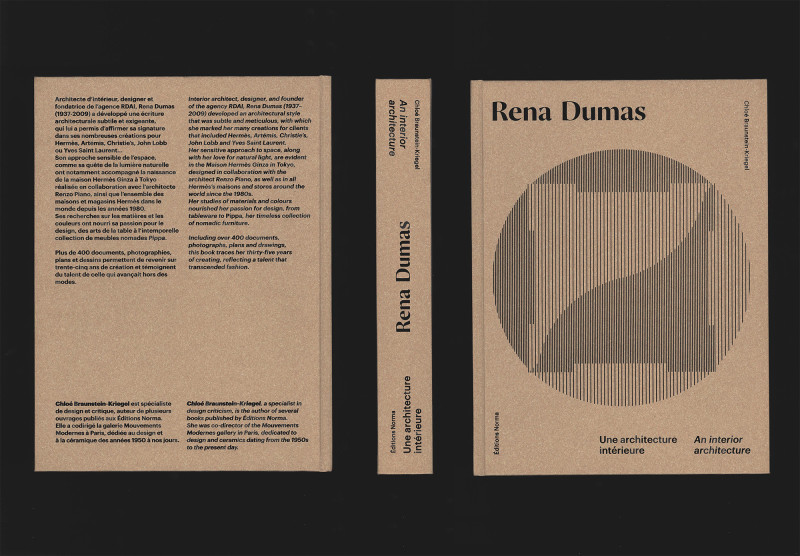 Rena Dumas, une architecture d’intérieur • Design Éditorial