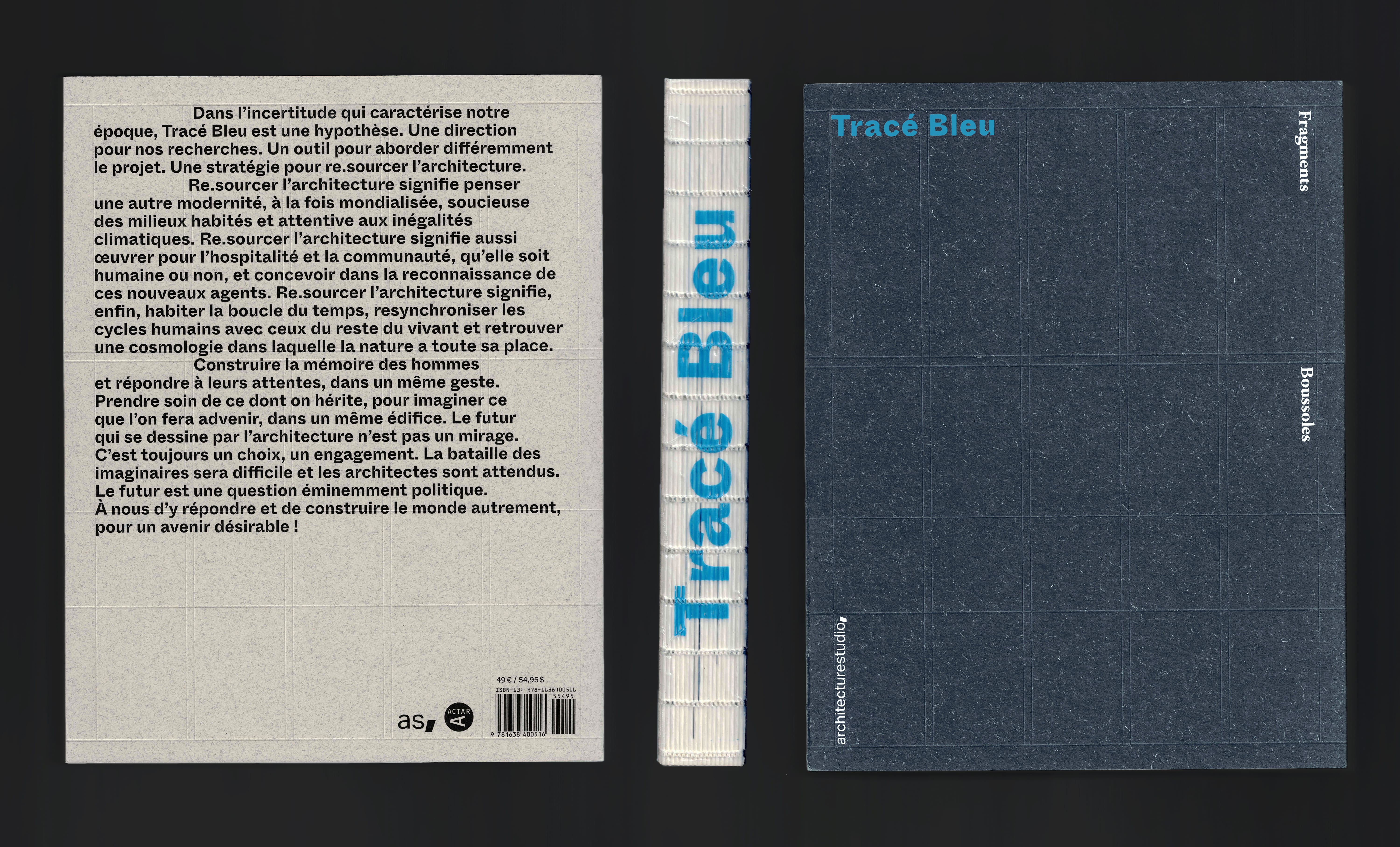 Tracé Bleu • Design Éditorial