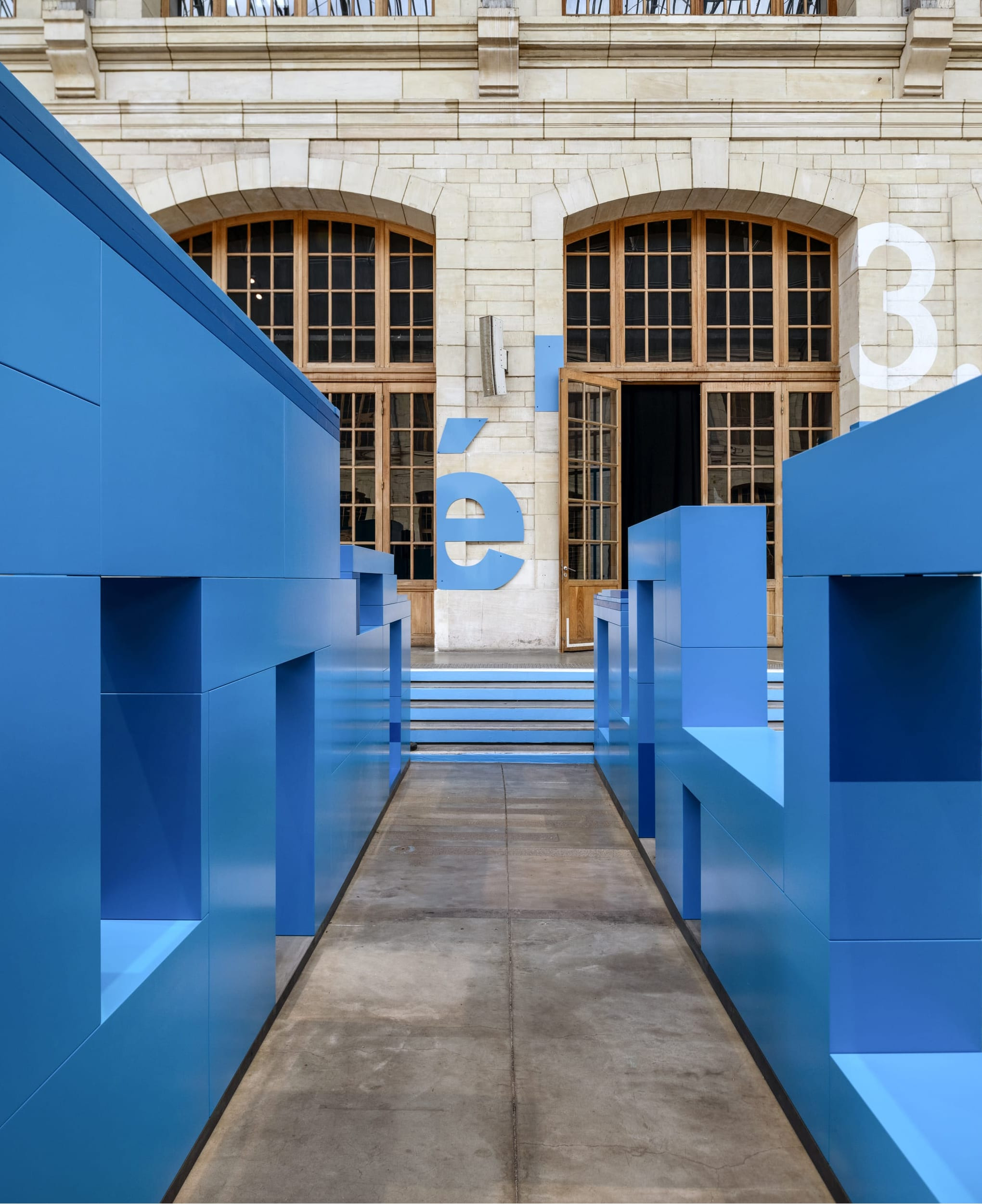 Tracé Bleu • Exposition